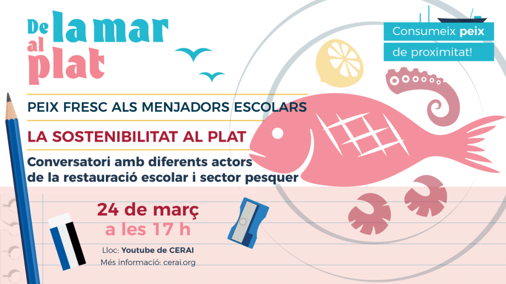 De la mar al Plat. Peix fresc als menjadors escolars