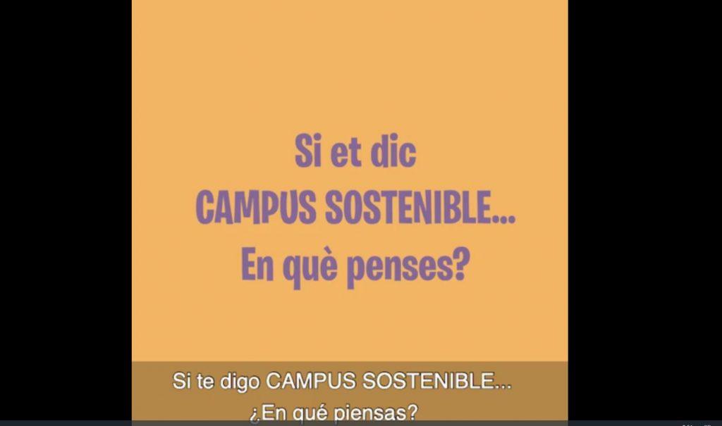 Objetivo Campus Sostenible - Proyecto CERAI