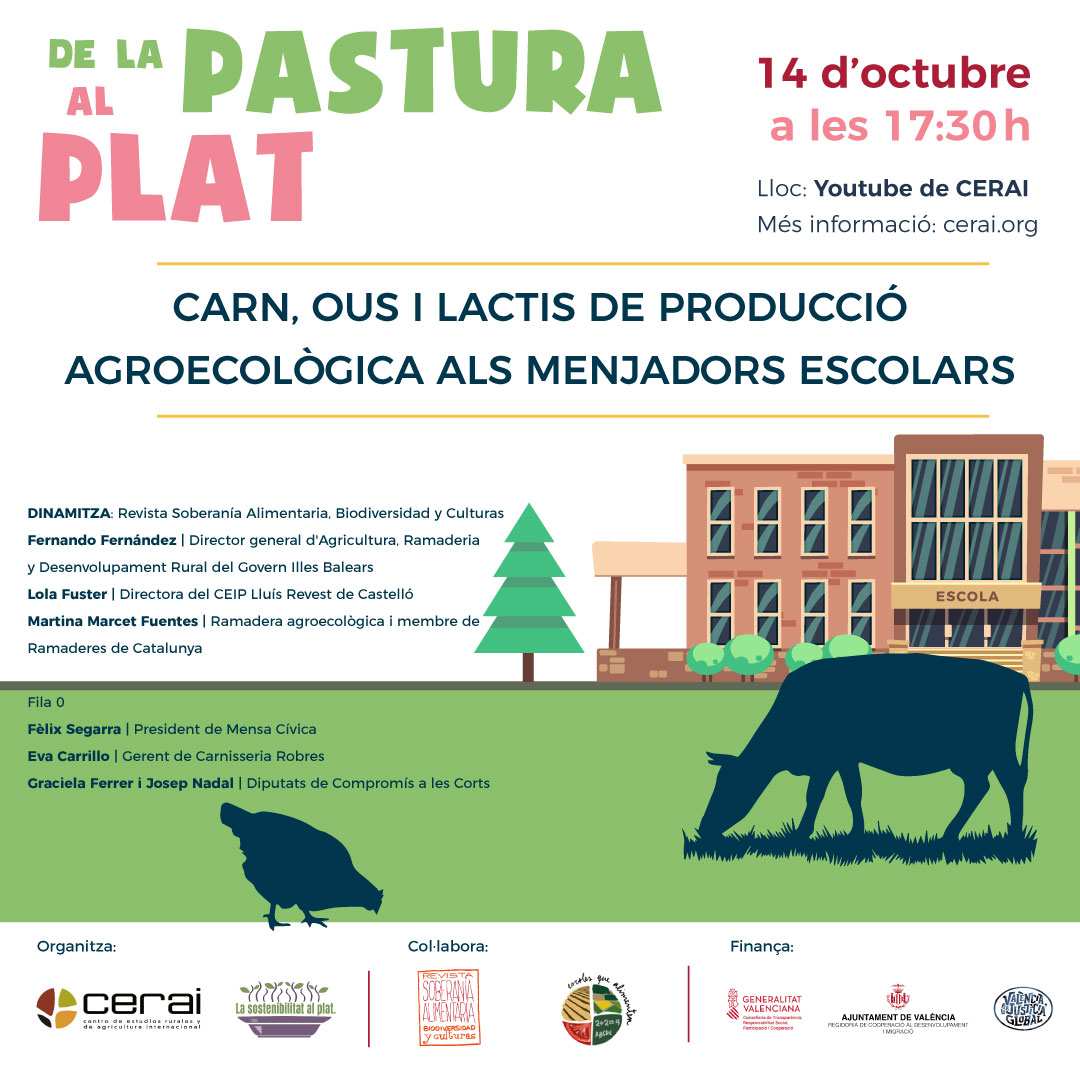 Segundo conversatorio sobre la proteína animal en los comedores escolares