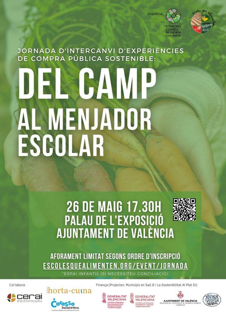 Jornada 26 de maig: Del camp al menjador escolar