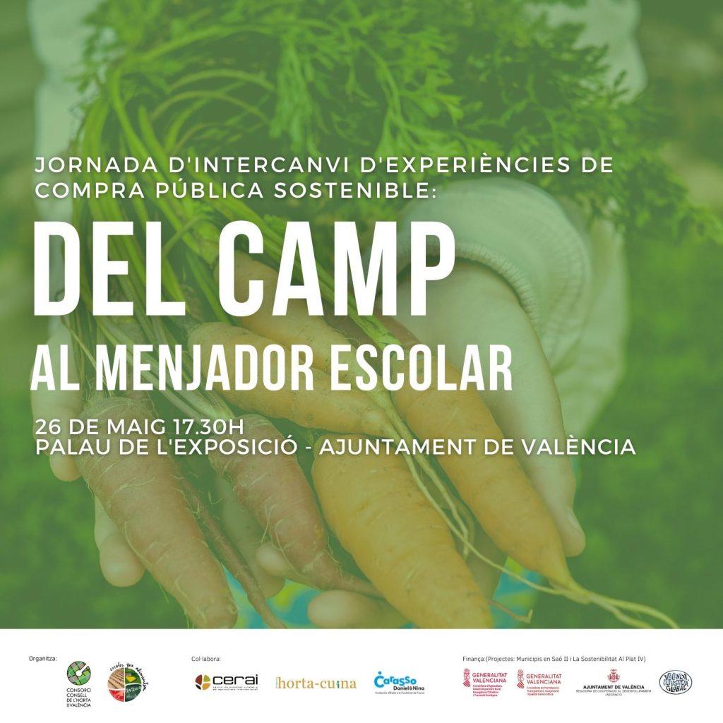 Jornada d’Intercanvi d’experiències de compra pública sostenible: Del camp al menjador escolar